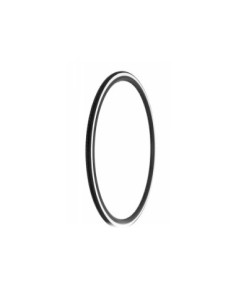 Tire 700 x 25c Black/White Side Wall HF-187.